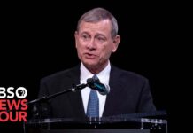 Chief Justice John Roberts delivers remarks at Duke Law School, 5 April 2024