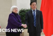 Yellen urges China to address industrial overcapacity, 8 February 2024