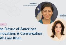 The Future of American Innovation: A Conversation with Lina Khan, 13 March 2024