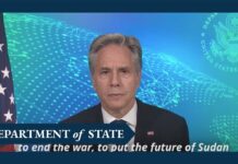 Secretary Blinken’s Message to the People of Sudan, 13 April 2024