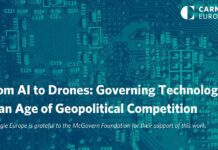 From AI to Drones: Governing Technology in an Age of Geopolitical Competition, 7 March 2024