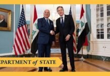 Secretary Blinken meets with Iraqi Foreign Minister Fuad Hussein, 26 March 2024