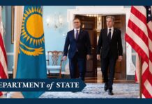 Secretary Blinken meets with Kazakh Deputy Prime Minister and Foreign Minister Murat Nurtleu, 26 March 2024