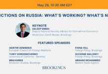 Sanctions on Russia: What’s working? What’s not? 28 May 2024