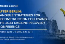 After Berlin: Tangible strategies for reconstruction following the 2024 Ukraine Recovery Conference, 7 June 2024
