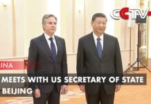 Blinken meets with Chinese President Xi Jinping, 26 April 2024