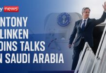 US Secretary of State speaks at the World Economic Forum in Saudi Arabia, 29 April 2024