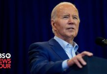 Biden delivers remarks on military aid bill for Ukraine, Israel and other U.S. allies, 24 April 2024