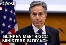 US Secretary of State Blinken Meets Saudi Foreign Minister Prince Faisal bin Farhan Al Saud, 29 April 2024