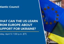 What can the US learn from Europe about support for Ukraine? 5 April 2024