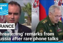 Macron denounces ‘threatening’ remarks from Russia after rare phone talks, 4 April 2024