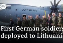 Germany sends first soldiers for permanent Lithuania force, 8 April 2024