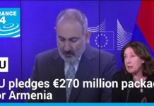 EU pledges €270 million package for Armenia, seeks to boost ties, 5 April 2024