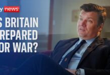 ‘UK should consider sending troops to Ukraine’: Former armed forces minister James Heappey, 12 April 2024