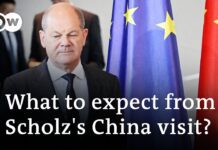 Germany’s Scholz heads for three day visit to China, 13 April 2024