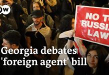 Georgia: Protesters demand government withdraw proposed ‘Russian law’, 16 April 2024