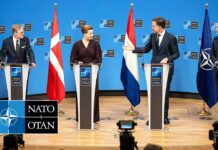 NATO Secretary General with the Prime Ministers of Czechia, Denmark and The Netherlands, 17 April 2024