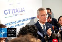 NATO Secretary General doorstep statement at the meeting of G7 Foreign Ministers, 18 April 2024