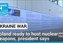 Poland’s Duda says country ready to host nuclear weapons, 22 April 2024