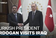 Turkish President to visit Iraq on Monday, first time in 13 years, 21 April 2024