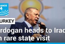 Turkey’s Erdogan heads to Iraq in rare state visit to discuss water, oil, security, 22 April 2024