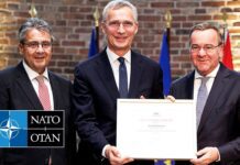 NATO Secretary General at Atlantik-Brücke event in Berlin, 25 April 2024