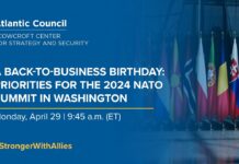 A back-to-business birthday: Priorities for the 2024 NATO Summit in Washington, 29 April 2024