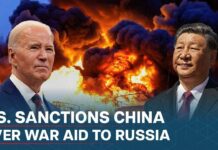 US Imposes Sweeping Sanctions on China Over War Supplies to Russia, 2 May 2024