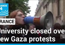 France’s Sciences Po university closed over new Gaza protests, 3 May 2024