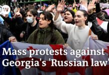 Georgian parliament passes ‘foreign influence’ law despite mass protests, 14 May 2024