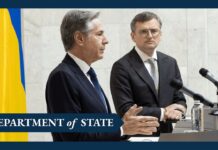 Secretary Blinken holds a joint press availability with Ukrainian Foreign Minister Dmytro Kuleba, 15 May 2024