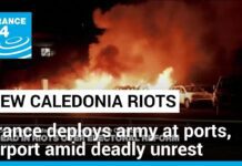 France deploys army at New Caledonia ports, airport; state of emergency imposed after riots, 15 May 2024