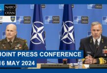 Joint Press Conference for NATO Chiefs of Defence meeting, 16 May 2024