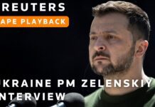 President Zelenskiy speaks to Reuters five years since taking office in Ukraine, 23 May 2024