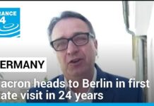 Macron heads to Germany in first state visit in 24 years, 26 May 2024