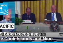 US Biden Recognises Two Pacific Nations in Move to Counter China, 26 September 2023