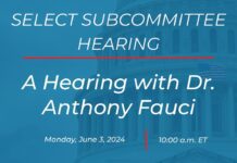 A Hearing with Dr. Anthony Fauci, 4 June 2024