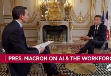 French President Emmanuel Macron on AI, geopolitics and the economy, 23 May 2024