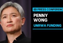 Penny Wong announces Australia will unpause funding to UNRWA, 15 March 2024