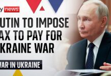 Vladimir Putin set to impose biggest tax hike in 25 years to pay for Ukraine war, 2 June 2024