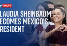 Claudia Sheinbaum becomes Mexico’s first female president as polls close, 3 June 2024