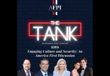 Engaging Culture and Security: An America First Discussion, 25 April 2024