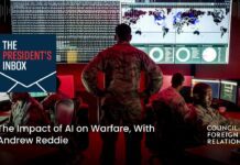 The Impact of AI on Warfare, With Andrew Reddie, 15 May 2024