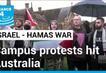 Campus protests over Gaza war hit Australia, 3 May 2024