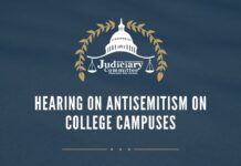 Antisemitism on College Campuses, 15 May 2024