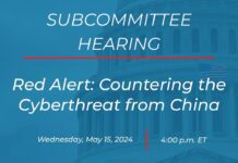 Red Alert: Countering the Cyberthreat from China, 15 May 2024