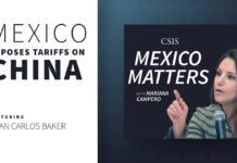 Mexico Imposes Tariffs On China, 16 May 2024
