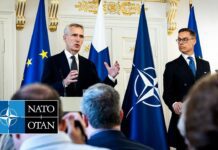 NATO Secretary General with the President of Finland, Alexander Stubb, 6 June 2024