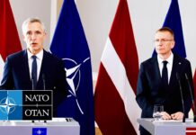 NATO Secretary General with the President of Latvia Edgars Rinkēvičs, 11 June 2024