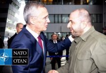 NATO Secretary General and the Minister of Defence of Ukraine Rustem Umerov, 13 June 2024